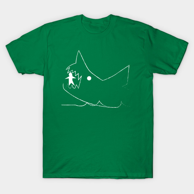 Jaws Chalkboard Drawing Tribute Jaws TShirt TeePublic